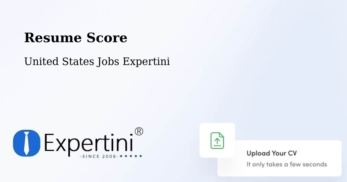 Resume Score & Job Description Match Tool – Broken Arrow - United States Jobs Expertini