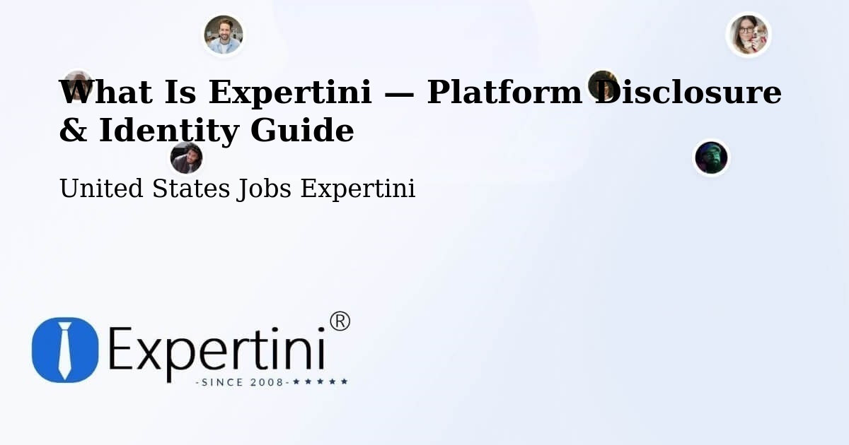 What Is Expertini — Platform Disclosure & Identity Guide – Broken Arrow